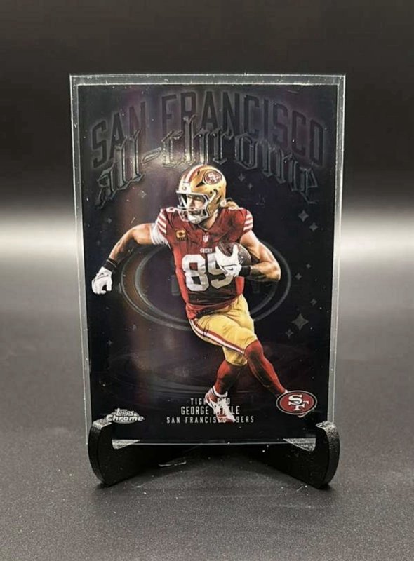 2025 Topps Chrome George Kittle All Chome #ACT-11 San Francisco 49ers