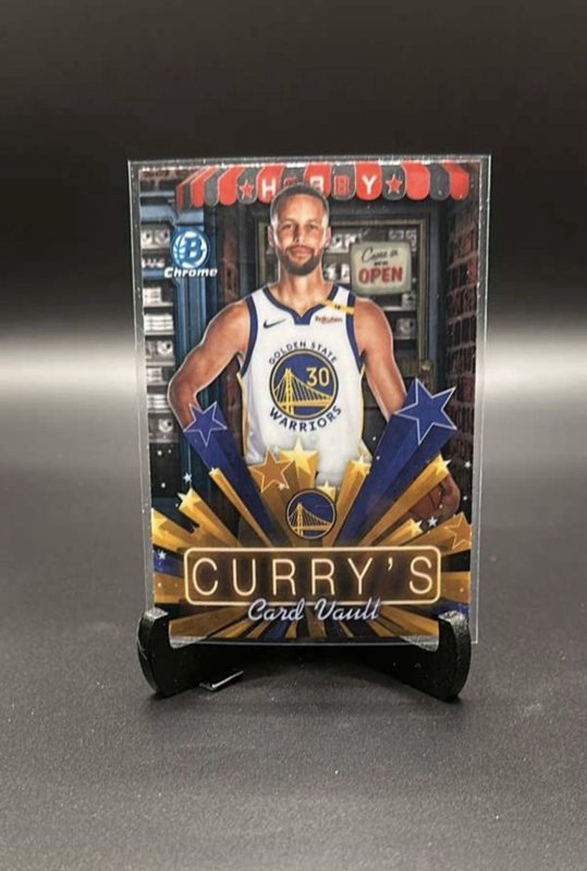 Stephen Curry HS-2 Hobby Stars Curry’s Card Vault 2025-2026 Bowman Chrome