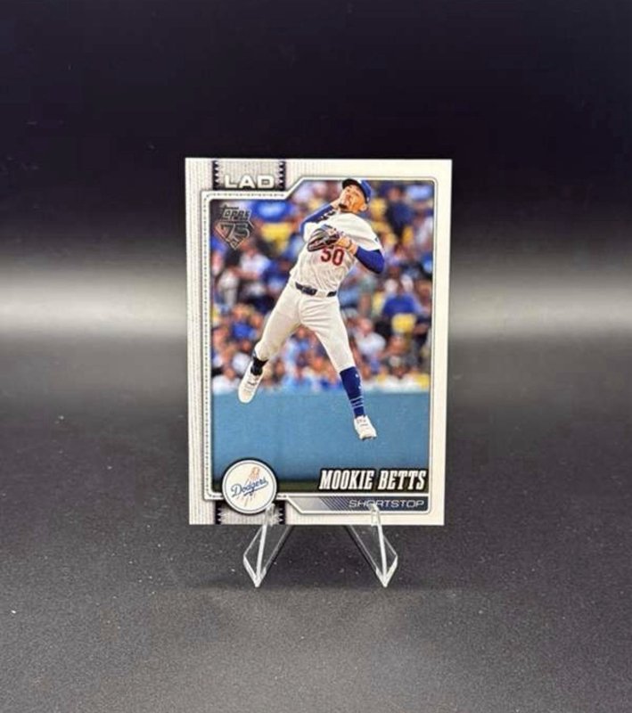2026 Topps Mookie Betts - Los Angeles Dodgers Stars of MLB Insert #SMLB-16 + #41