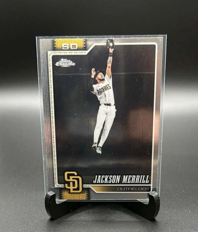 2026 Topps Chrome #137 Jackson Merrill Refractors