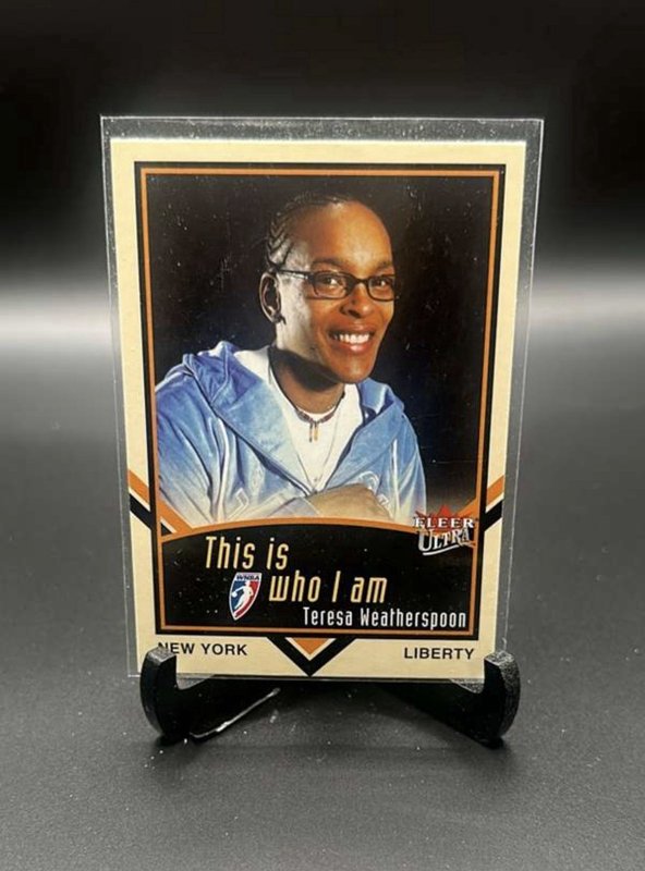 2003 Fleer Ultra WNBA This is who I am Teresa Weatherspoon 6of14W