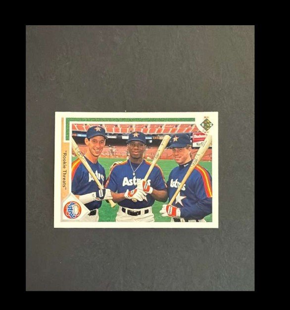 1991 Upper Deck - Jeff Bagwell, Luis Gonzalez, Tuffy Rhodes #702 (RC)