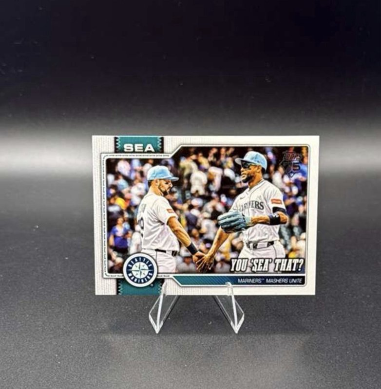 2026 Topps Series 1 - Julio Rodriguez, Cal Raleigh #168