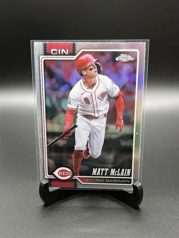2026 Topps Chrome Matt McLain #69 Refractor