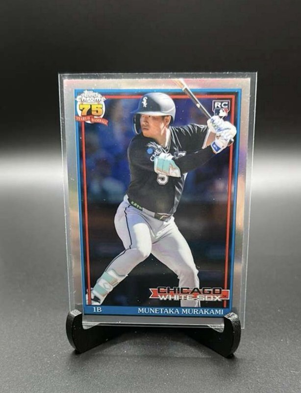 Munetaka Murakami RC 1991 Design Rookie Refractor #91CB-22 2026 Topps Chrome