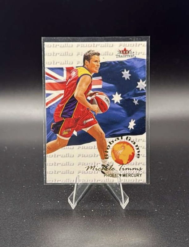 2001 Fleer Tradition WNBA - Global Game Michele Timms #13 GG