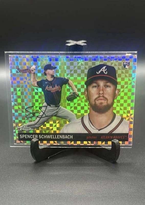 2025 Topps Chrome Platinum - Spencer Schwellenbach - X-Fractor (RC)