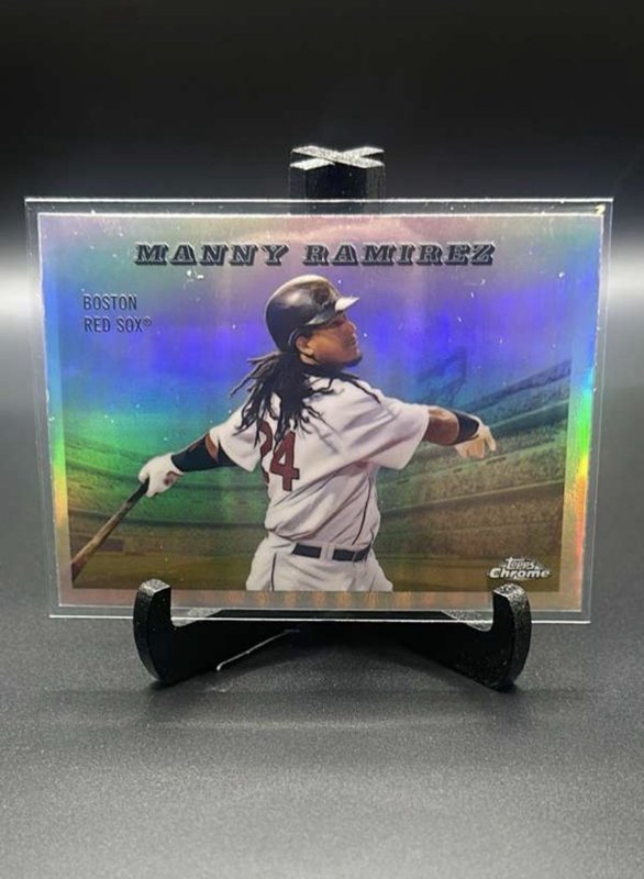 Manny Ramirez #55RS-12 2025 Topps Chrome Platinum 1955 Topps Rails and Sails