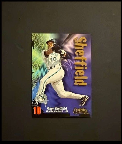 1998 Skybox Circa Thunder - Gary Sheffield #26