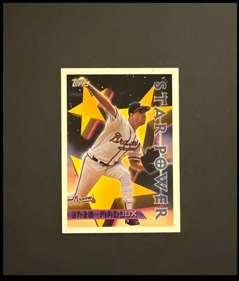 1996 Topps - Star Power Greg Maddux #3