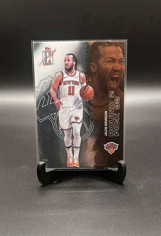 Jalen Brunson #58 "Base Card" - 2025 Topps Signature Class - Knicks