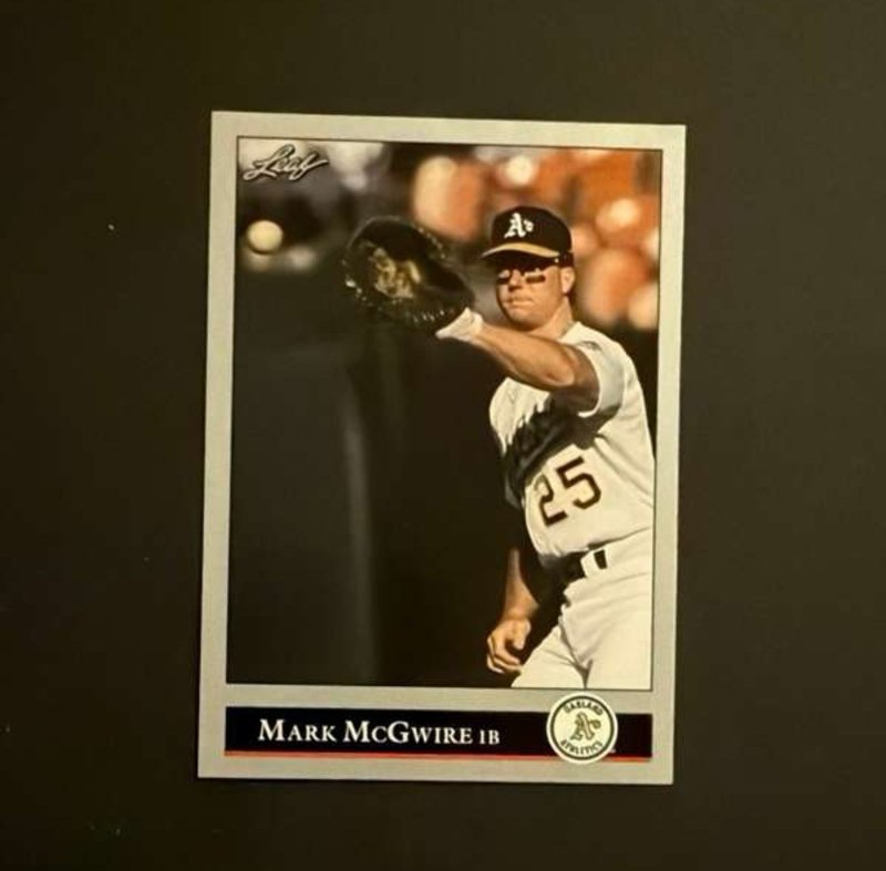 1992 Leaf - Mark McGwire #16