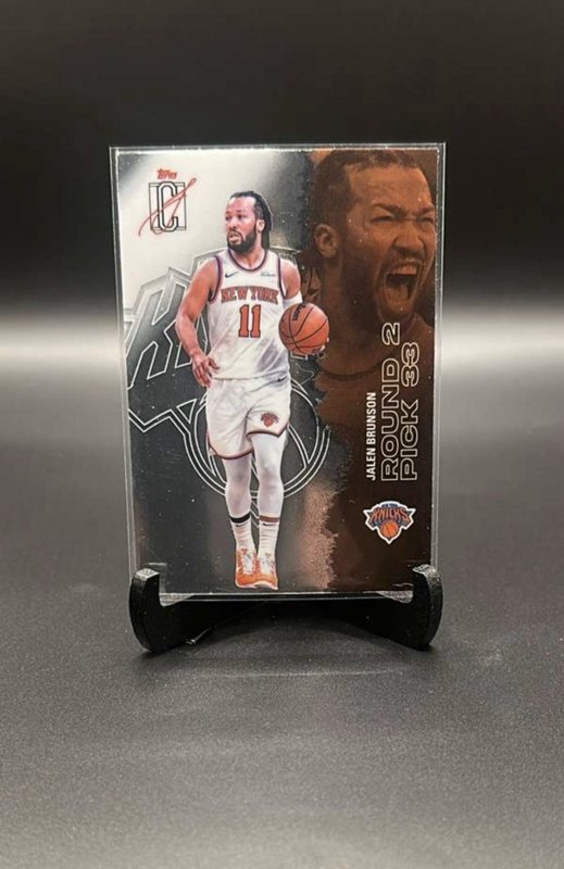 2025-26 Topps Signature Class JALEN BRUNSON #58 CHROME Knicks