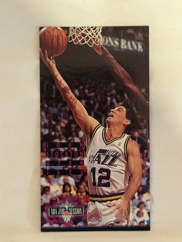 1994-95 Fleer NBA Jam Session - John Stockton #190