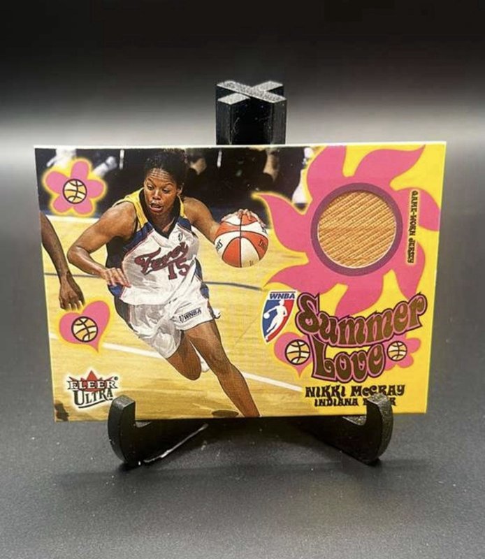 2002 Fleer Ultra WNBA Summer of Love Memorabilia Nikki McCray