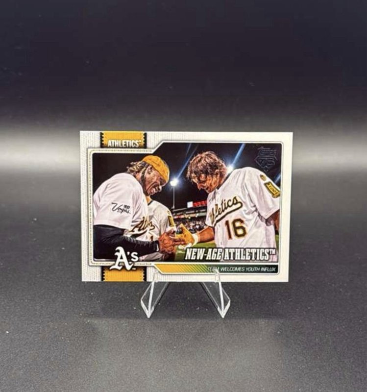 2026 Topps #122 New-Age Athletics (Nick Kurtz / Lawrence Butler) Athletics