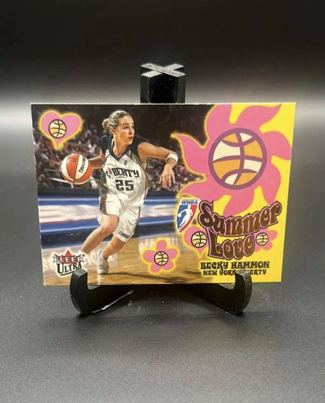 Becky Hammon SUMMER OF LOVE Insert 2002 Fleer Ultra #SL5 Liberty Free Shipping