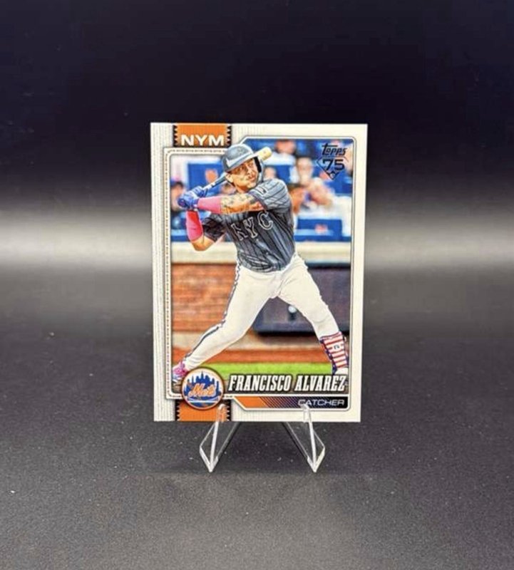 2026 Topps Series 1 Francisco Alvarez New York Mets #337