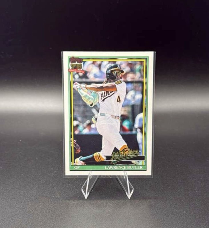 2026 Topps Series 1 - 1991 Topps Baseball Lawrence Butler #T91-85