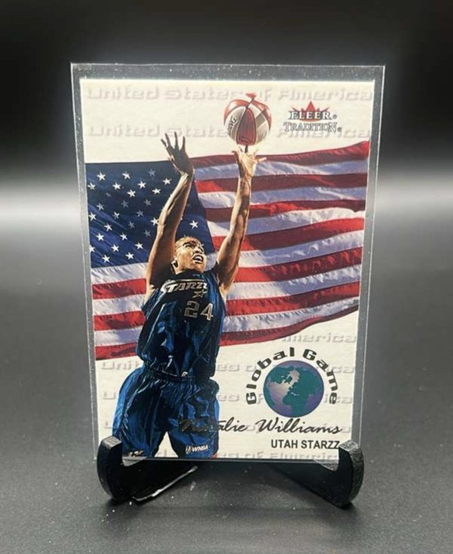 2001 Fleer Tradition WNBA - Global Game Natalie Williams #20 GG