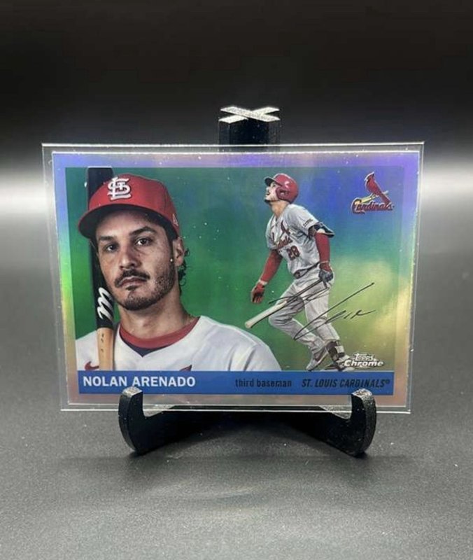 2025 TOPPS CHROME PLATINUM REFRACTOR #147 NOLAN ARENADO ST. LOUIS CARDINALS