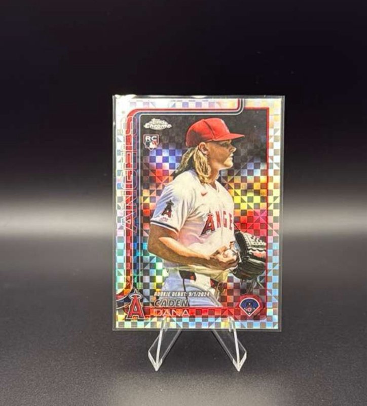 2025 Topps Chrome Update Series - Caden Dana #USC34 X-Fractor (RC)