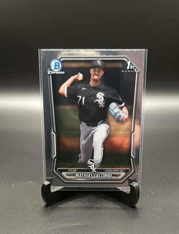 2026 BowmanChrome #BCP-119 Mathias Lacombe 1st Bowman White Sox