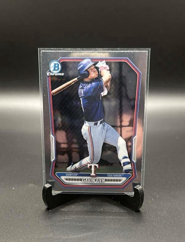 2026 Bowman Chrome Prospects Gavin Fien #BCP-126 Texas Rangers