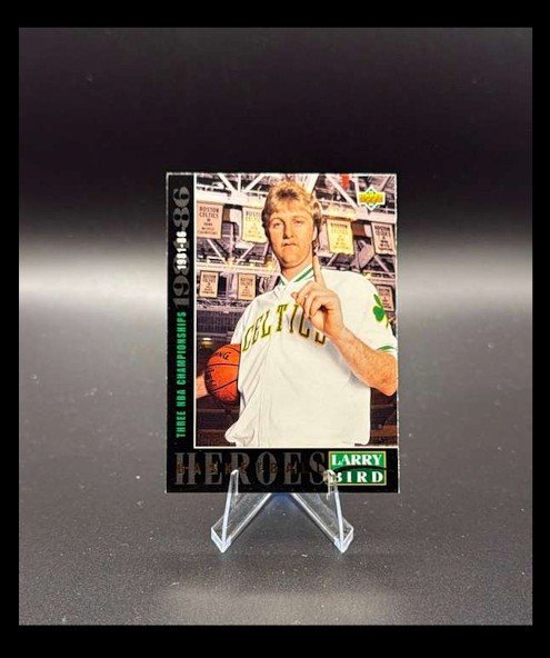 1992-93 Upper Deck - Basketball Heroes Larry Bird Larry Bird #22