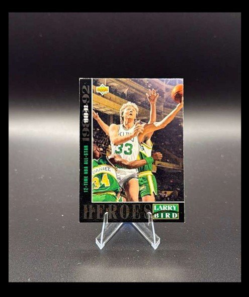 1992-93 Upper Deck - Basketball Heroes Larry Bird Larry Bird #21