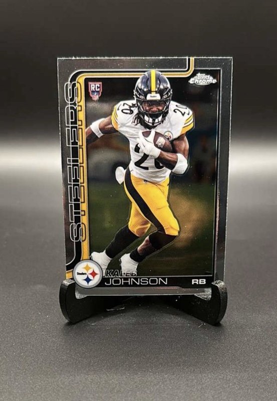 2025 Topps Chrome - Rookies Kaleb Johnson #323 (RC)