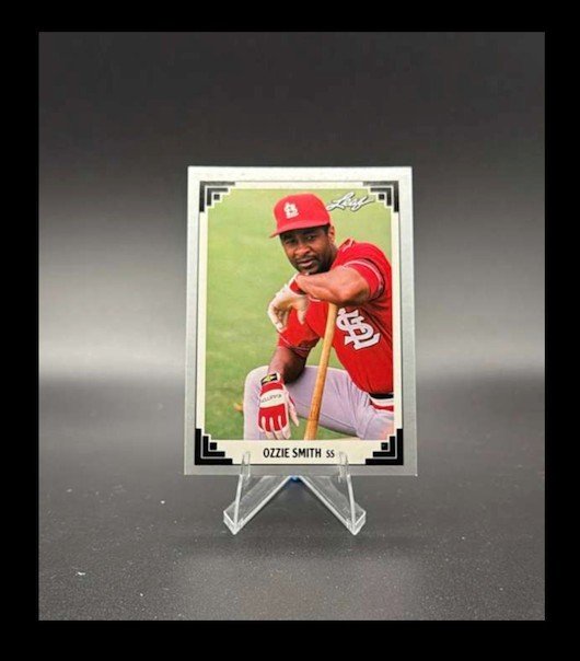 1991 Leaf - Ozzie Smith #80