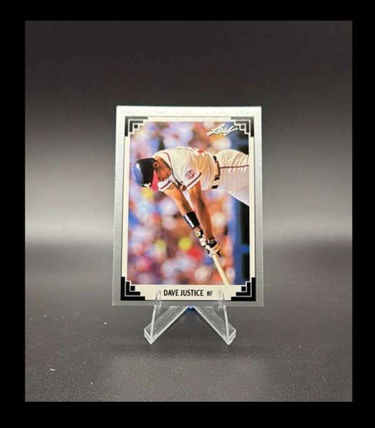 1991 Leaf - David Justice #77