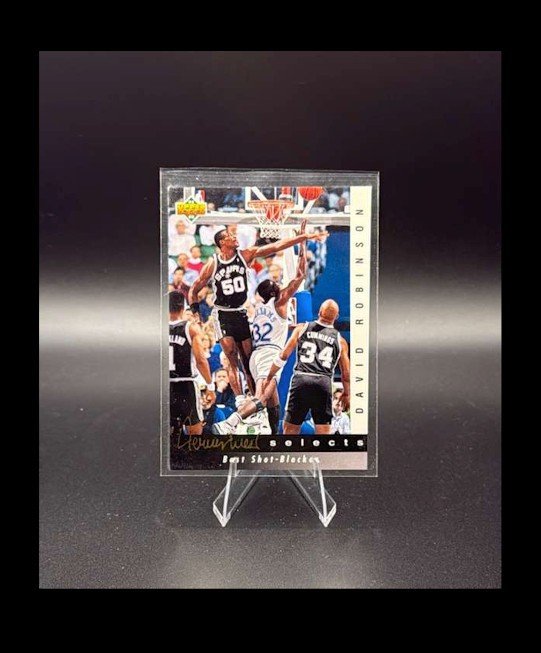1992-93 Upper Deck - Jerry West Selects David Robinson #JW3