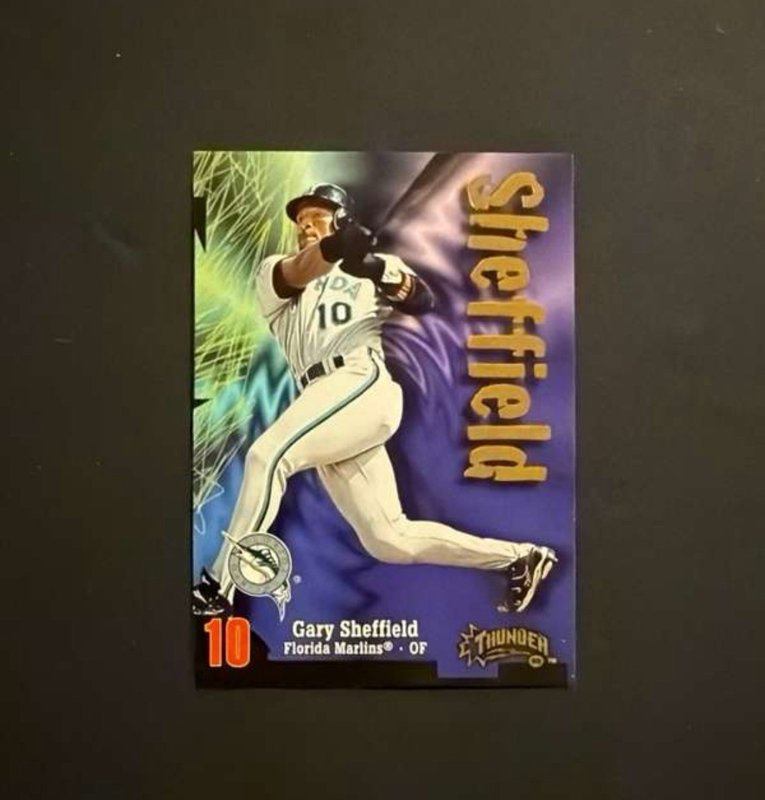 1998 Skybox Circa Thunder - Gary Sheffield #26