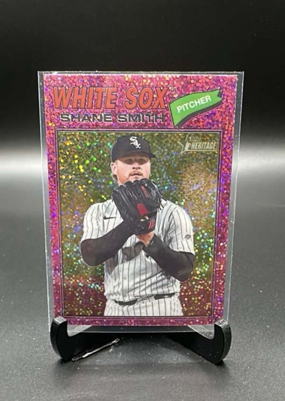 Shane Smith White Sox  2026  Topps Heritage Pink Sparkle #353 White Sox