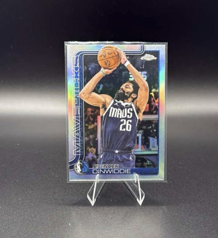 2025-26 Topps Chrome - Spencer Dinwiddie #13 Refractor