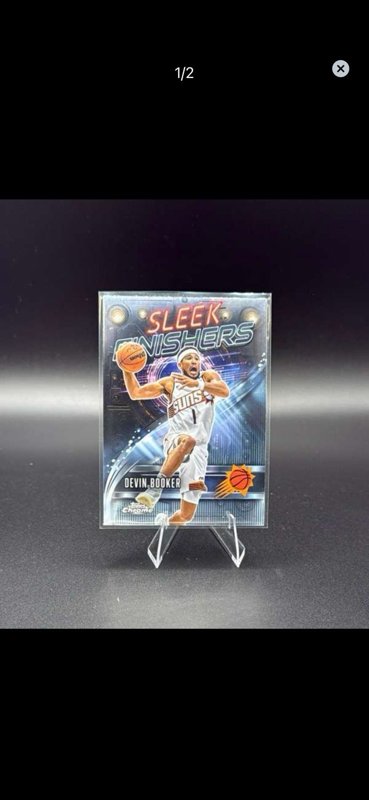 2025-26 Topps Chrome - Sleek Finishers Devin Booker #SF-19