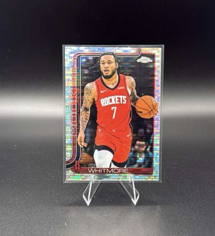 2025-26 Topps Chrome - Cam Whitmore #86 Pulsar Refractor