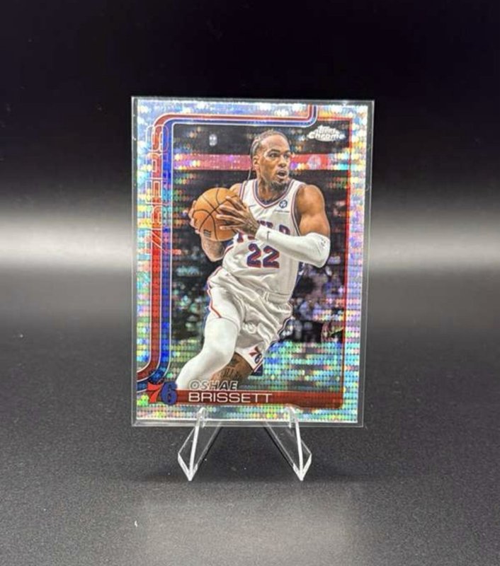 2025-26 Topps Chrome - Oshae Brissett #20 Pulsar Refractor