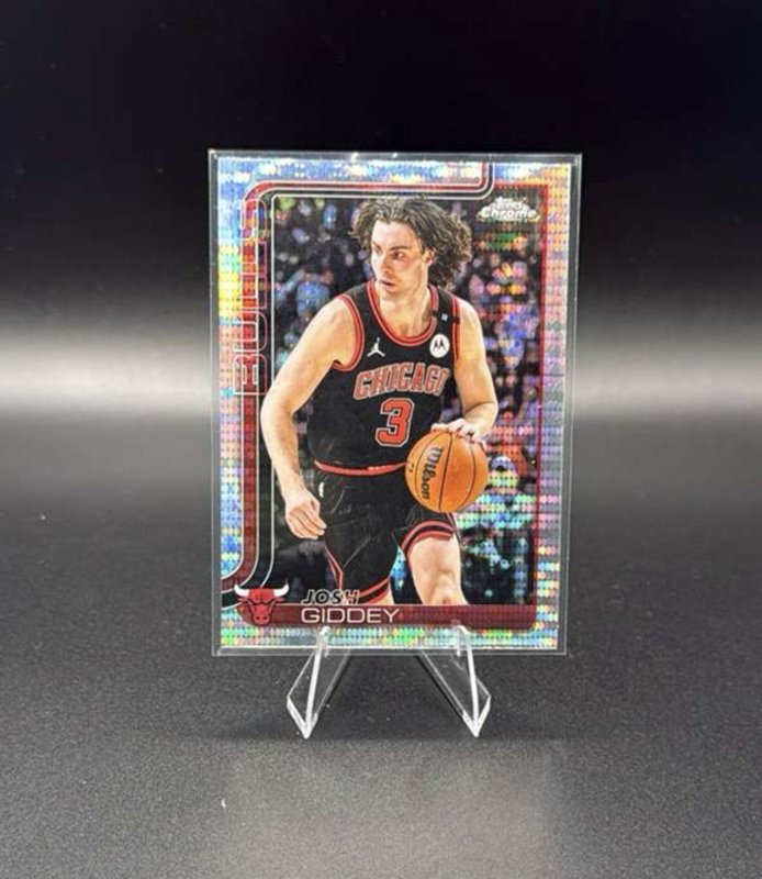 2025-26 Topps Chrome - Josh Giddey #48 Pulsar Refractor