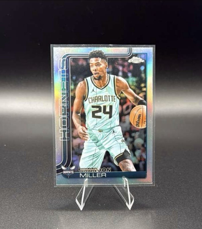 2025-26 Topps Chrome - Brandon Miller #89 Refractor