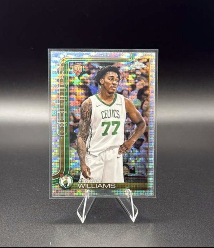 2025-26 Topps Chrome - Amari Williams #297 Pulsar Refractor (RC)