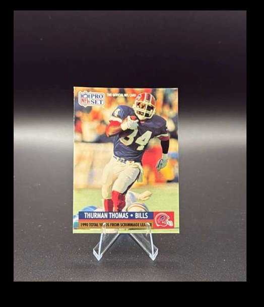 1991 Pro Set - League Leader Thurman Thomas #13