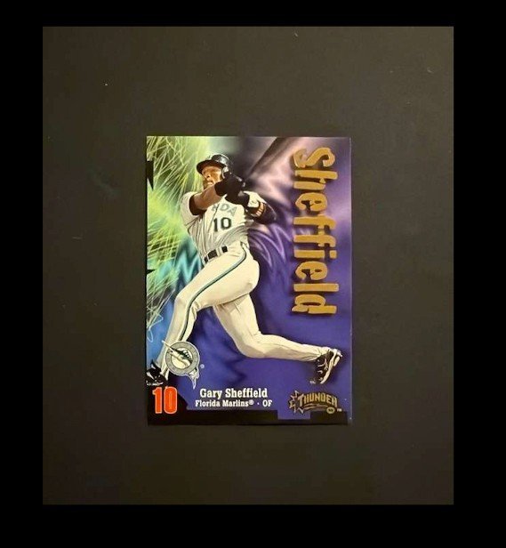 1998 Skybox Circa Thunder - Gary Sheffield #26