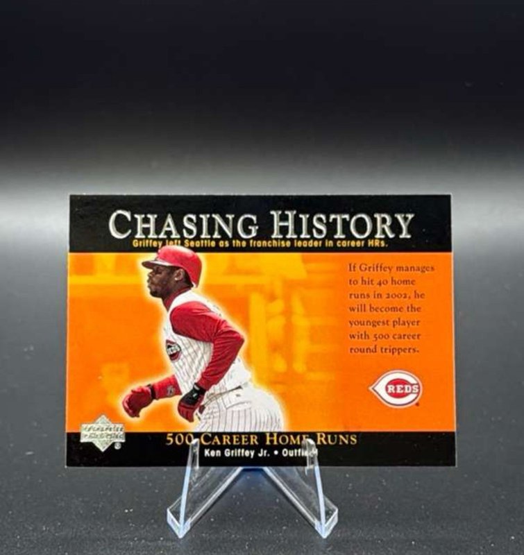 2002 Upper Deck Series Two Baseball Chasing History #CH2 Ken Griffey Jr.