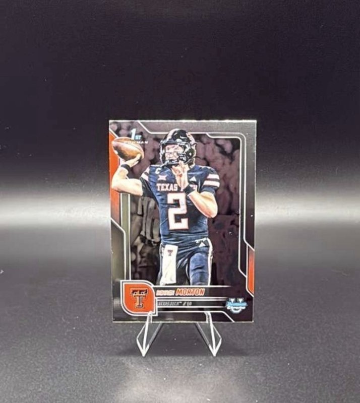 2025 Bowman University Chrome Sapphire Edition - Behren Morton #110 (RC)