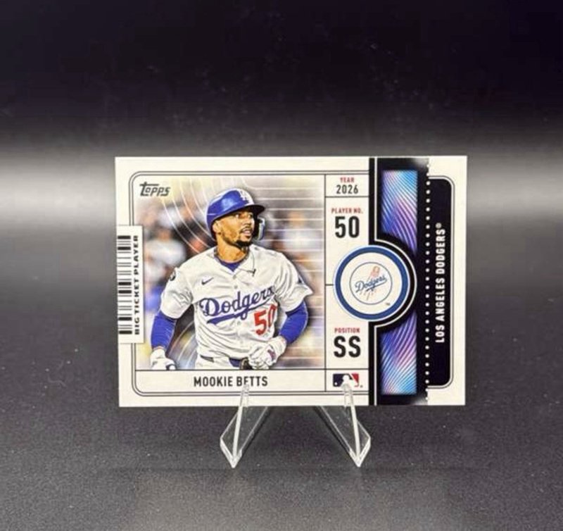 2026 Topps Series 1 - Big Ticket Players Mookie Betts #BTP-8