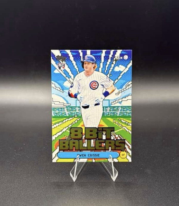 2026 Topps Series 1  OWEN CAISSIE  8 Bit Ballers RC  #8B-18