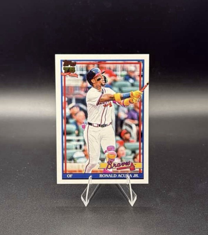 Ronald Acuña Jr. 2026 Topps #T91-84 1991 Topps Baseball Atlanta Braves